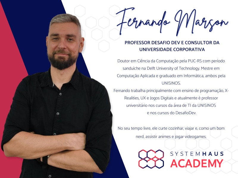 Perfil de Fernando Marson.